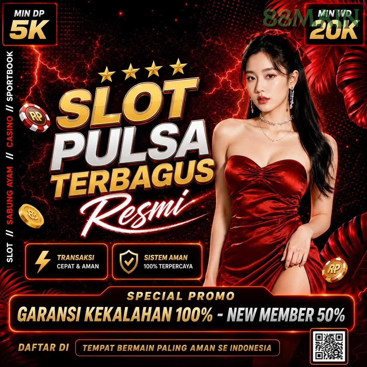 Cara Mendaftar dan Bermain di 88main